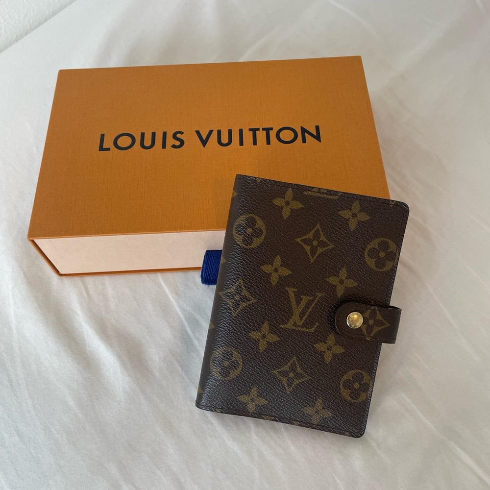 Louis Vuitton Small Ring Agenda Cover Monogram- Excellent Condition